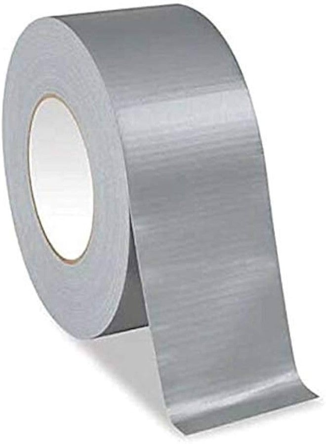 AR TAPES & PLASTICS AR Duct Tape, Strong Adhesive, Multi-Purpose Silver, Flexible, No Residue, All Weather, All purpose for Do-It-Yourself Repairs, Industrial, Professional Use. (24mm*50mtr) - Image 1